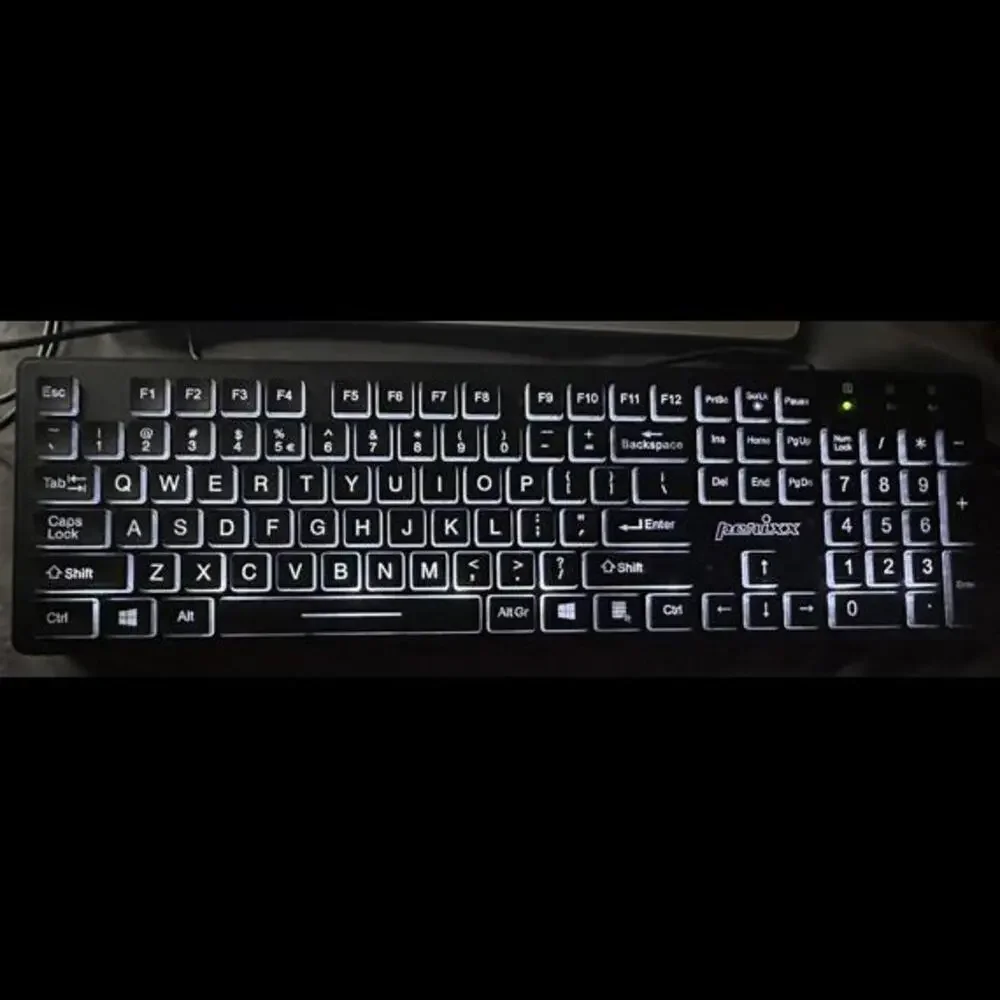 Perixx PERIBOARD-317 (11474) LED Backlit Wired Keyboard